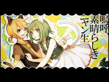 【コラボ歌ってみた】嗚呼、素晴らしきニャン生【ゆきだまり×しろにゃんこ】