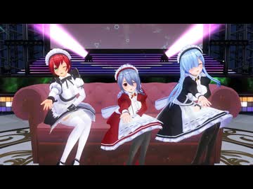 【COM3D2】７月の掃除当番メイドで「ドキドキ☆Fallin'Love」