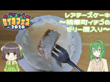 【セイカフェス2026】レアチーズケーキ～精華町産いちごのゼリー層入り～【GUMIセイカキッチン】