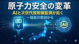 原子力安全の変革：AIと次世代放射線監視が拓く未来 ― 福島の教訓から
