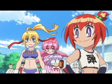 炎の闘球女 ドッジ弾子　第1話　炎の闘球女！一撃弾子！
