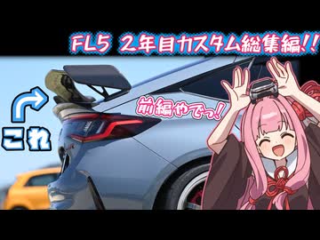 【でっかい羽根付けに埼玉ツーリング！】シビック2年目カスタムまとめてくよっ！（前編）