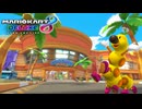 【マリオカート８ デラックス】B73・Wii ココナッツモール・ハナチャン