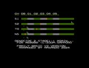 ファミリーベーシックでX68kジェノサイド２の「Again...」（Stage 1-1 BGM）を演奏