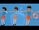 ミニスカビスチェ小学生モデル配布