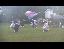 てんしゃばフェスタ踊り子隊　なりわい節　第12回青葉マルシェ