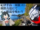 【ボイロ車載】熊野古道、いにしえの参詣道から海に沈んだ谷を見る旅【紀伊半島ツーリング#1】