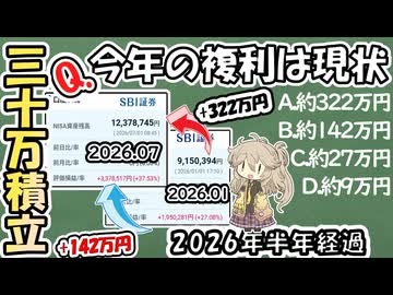 【NISA】複利の効果はどれくらい？【月30万円】