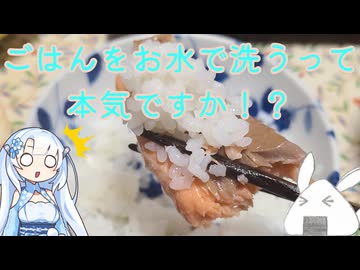 【一品もの】夏にごはんを食べるのならお水にさらしてからいただきましょうか（水まんま）【ゆっくり音声】【COOLキッチン】