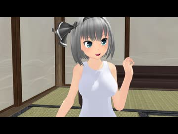 「海を感じたい妖夢ちゃん」【東方MMD】