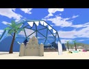 【VRChatワールド紹介】海辺のサメテラス ~昼~