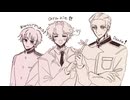 【手描きAPヘタリア】ひとつになるまで【20周年】