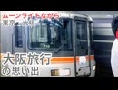 【東京～大垣】ムーンライトながらで行く大阪旅行の思い出