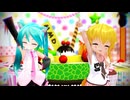 【MMD】ぴーなっつたべたいな【生放送OP用その3】高画質版
