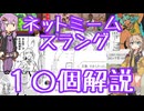 今さら人に聞けないネットのネタ解説その57【結月ゆかり×春日部つむぎ】