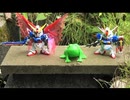 インアウトドアガンプラ　BB戦士280、290　フォースインパルスガンダムとデスティニーガンダムを作る