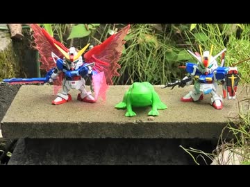 インアウトドアガンプラ　BB戦士280、290　フォースインパルスガンダムとデスティニーガンダムを作る