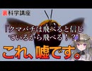 クマバチは飛べると信じているから飛べる！？