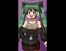 初音ミク（Russian roulette版）を描きました。