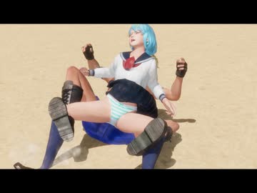 DOA6LR nico vs エリオット　セーラー服