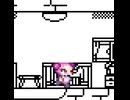 シロクロの部屋をウロチョロするドット絵