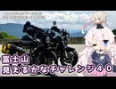 【ソフトウェアトーク車載 ぶらり気ままなバイク旅】富士山見えるかなチャレンジ４０
