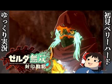 『初見ベリーハード#8』ベリハで邪に襲われるゲルド族を助けるカラモと謎のゴーレム【ゼルダ無双封印戦記/ゆっくり実況】