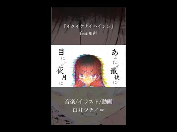 既存楽曲復活祭2026夏参加曲『イタイケナイハイシン/feat.知声』-白井ツチノコ