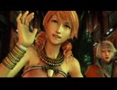 スノウとノラ軍団を見つめるホープとヴァニラ【Final Fantasy XIII / FF13】