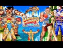 ハイパーストリートファイター2 キャミィVSホーク&バイソン　女格闘家の挑戦