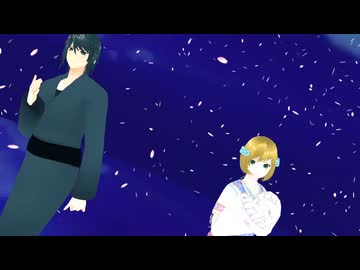 【祝りゅうみこ実装】遙か4忍人と千尋で大正浪漫を踊ってもらいました
