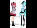 Stretching with Miku
