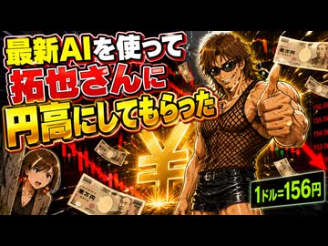 最新AIを使って拓也さんに円高にしてもらった.Fable5