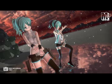 【MMD】ポニテ、ホットパンツならぶ＆おん　de　Love Me If You Can