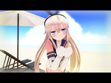 【艦これMMD】つかささん家の 島風ちゃんに「スイートマジック」を 踊ってもらった