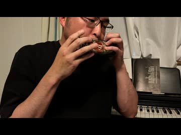 Monster Energy「Bad Apple」の空き缶で「Bad apple!!」