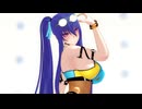 対魔忍MMD 秋山凜子　GETCHA! 真夏の斬鬼ver.