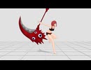 【MMDモデルテスト】オリキャラの大鎌使いでELECT