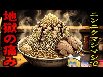 【2015】『ニンニクマシマシ』で4時間嘔吐 二郎系ラーメンを食べた後、猛烈な嘔吐と腹痛に襲われた男性…生にんにく過剰摂取の危険　内臓粘膜を破壊する『アリシン中毒』を解説