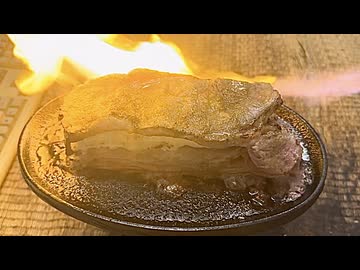 かさましステーキ焼いてみた