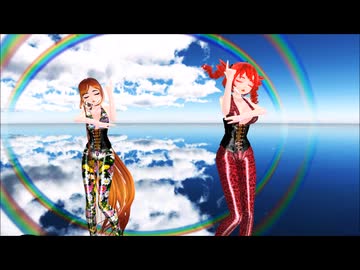 【MMD】新時代【重音テト】