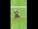 ゴールキーパーをする紲星あかり