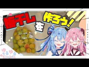 【漬ける編】梅干しを漬けるで！！！！【琴葉姉妹】