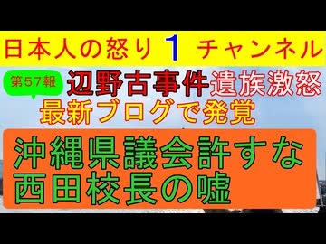 【第57報！】辺野古事件で沖縄県議会に遺族が公開要望を出す「議会はまともに調査しろ」芥川賞作家の的外れ意見も