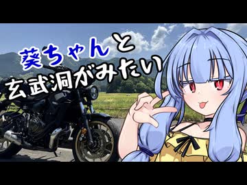 葵ちゃんと玄武洞を見に行った時の話【XSR700】