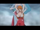 『10分耐久』（ワンピース）胸を出されるナミ