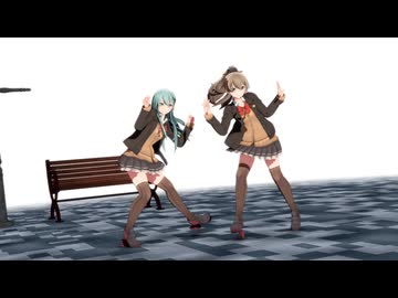 【MMD艦これ】鈴谷改二 と 熊野改二 で drop pop candy【つみ式改変モデル】