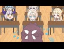 【手描き】あずきちが先生になっていた世界線【ホロライブ/AZKi/風真いろは/ラプラス・ダークネス】