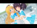 アリス服きりたんとジャーヴィスでニア【rayMMD】