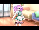 ずんだもんのウエイトレス服を着てみるめたん